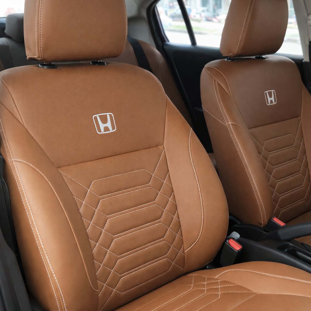 Acabamento premium em couro legítimo